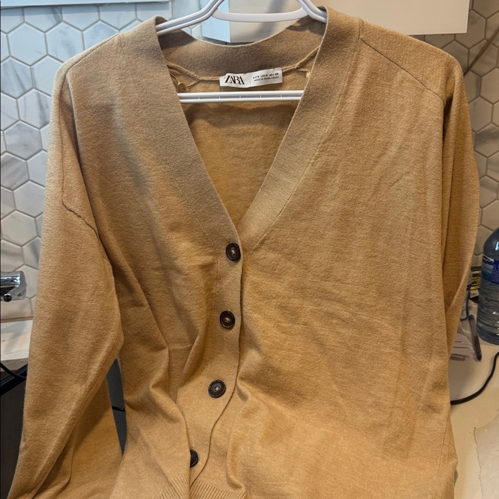 Zara Cardigan Light Brown